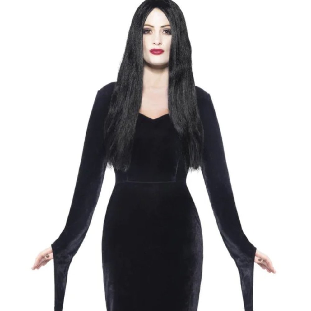 Morticia or Ursula Velvet Costume - Chasing Fireflies - Womens Large  LIKE NEW